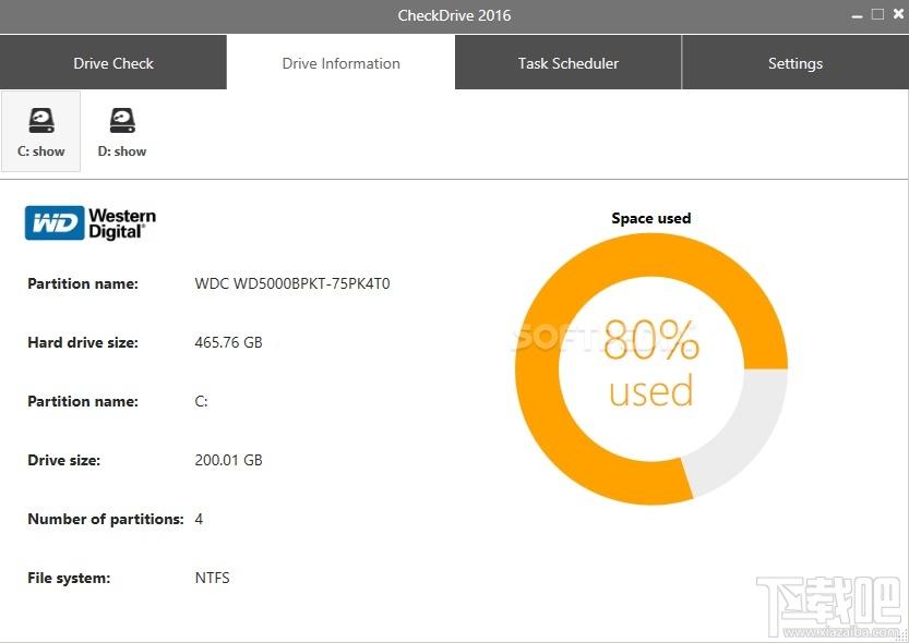CheckDrive,CheckDrive下载,硬盘检测,硬盘修复