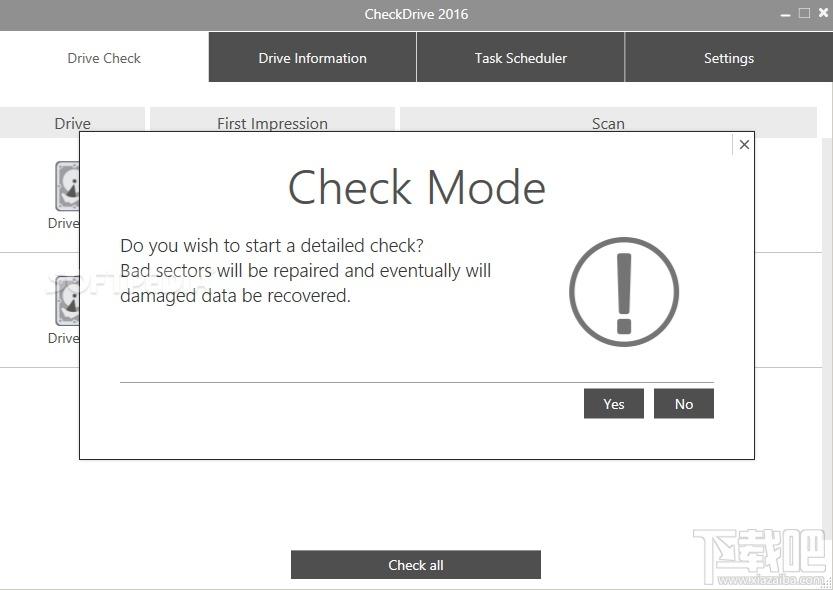 CheckDrive,CheckDrive下载,硬盘检测,硬盘修复