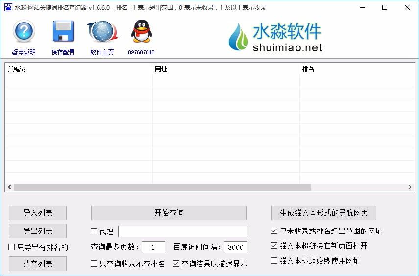 水淼网站关键词排名查询器,网站关键词排名查询工具
